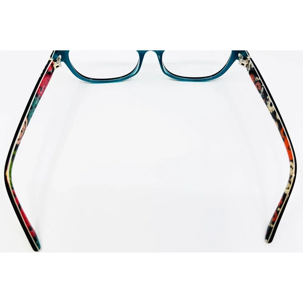 Vera Bradley Eyeglass Frames Womens Black Floral Tammie Lola 52-16-130